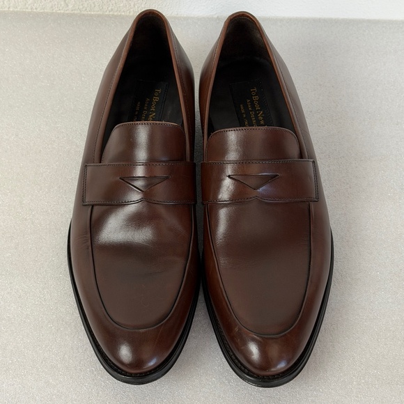Too Boot New York Adam Derrick Leather Penny Loafers Men's Size 9.5 - Picture 8 of 8